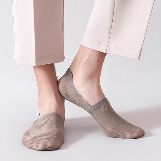Breathable Ice Silk No-Show Socks