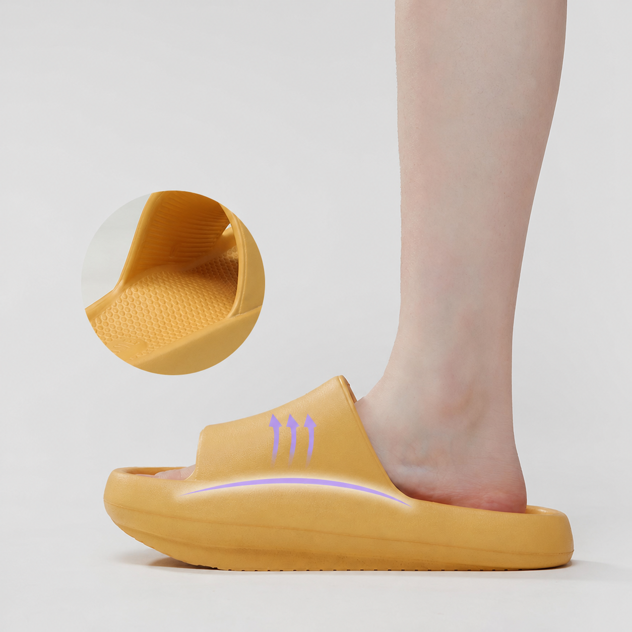 CloudStep Negative Heel Recovery Slides