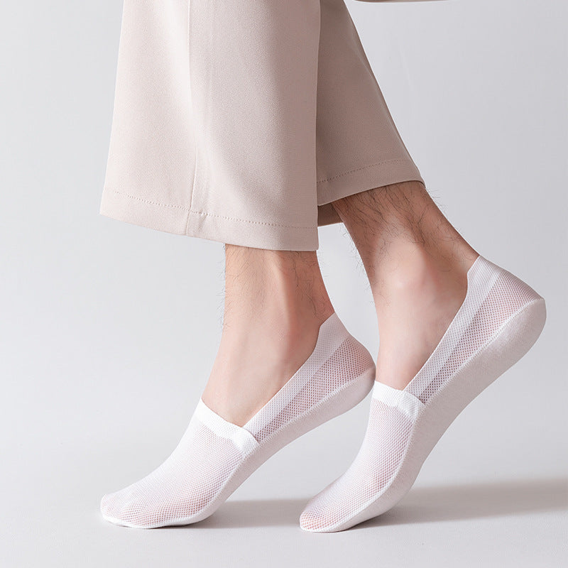 Breathable Ice Silk No-Show Socks