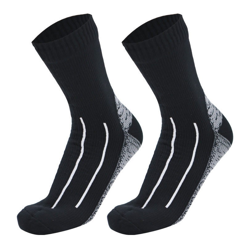 Performance Ski Socks - Navy Yellow