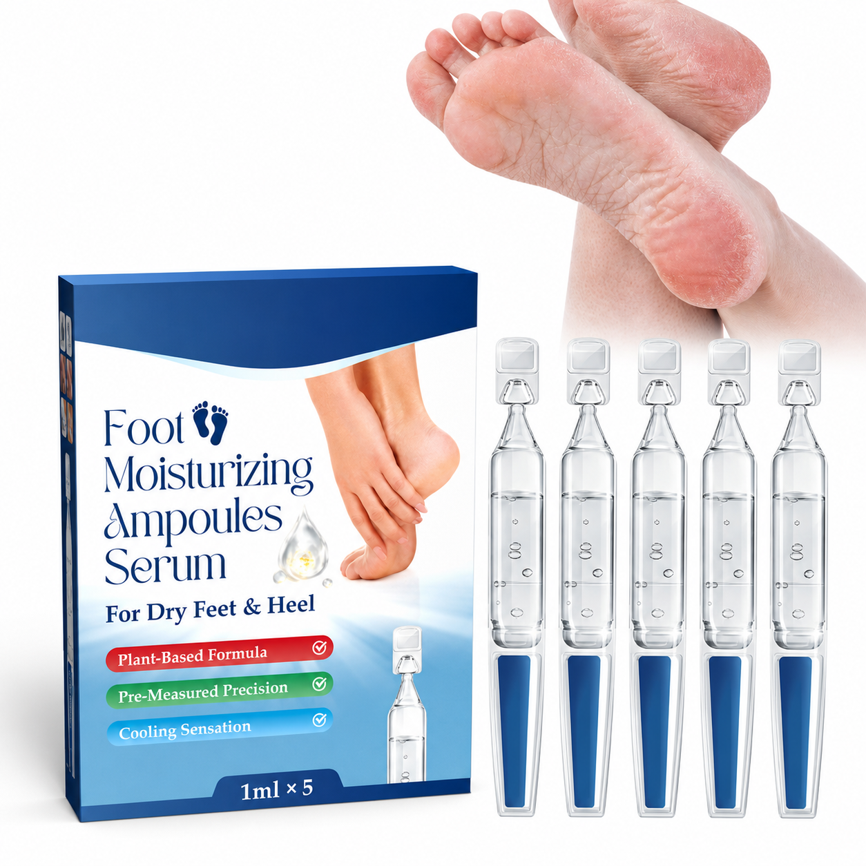 Foot Moisturizing Ampoules Serum