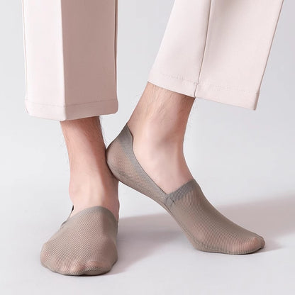 Breathable Ice Silk No-Show Socks