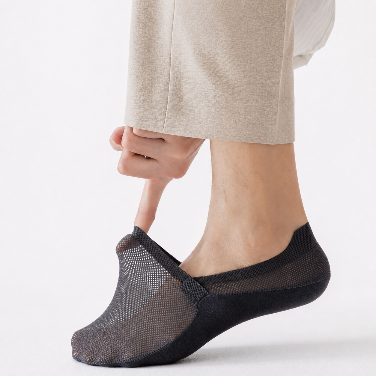 Breathable Ice Silk No-Show Socks