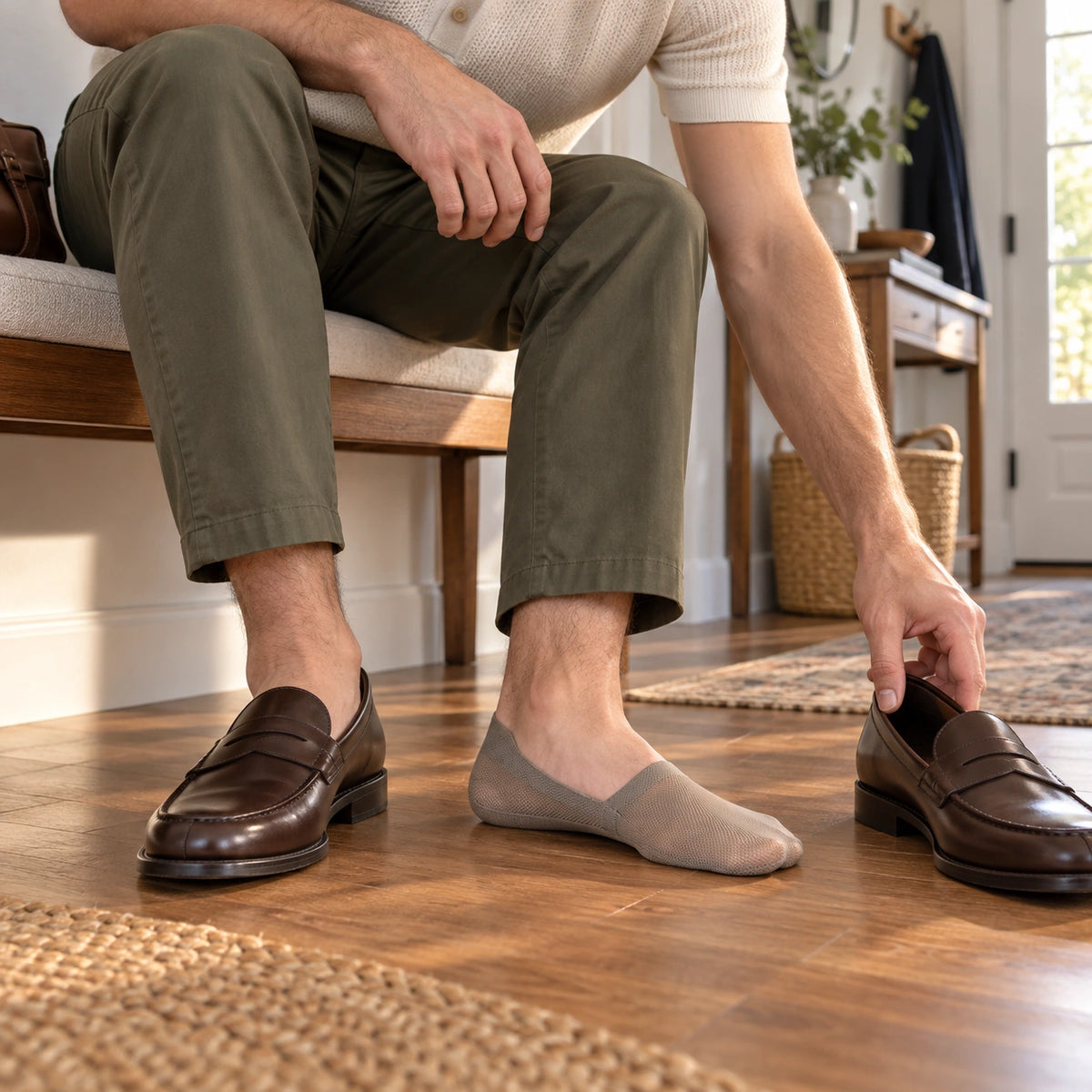 No-Show Socks That Stay Put